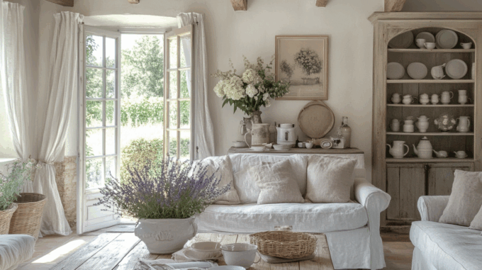 Стиль прованс в загородном доме: создаем уютную французскую атмосферу с нотками деревенского шарма